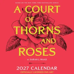 A Court of Thorns and Roses 2027 Wall Calendar - Officially Licensed Fan Art