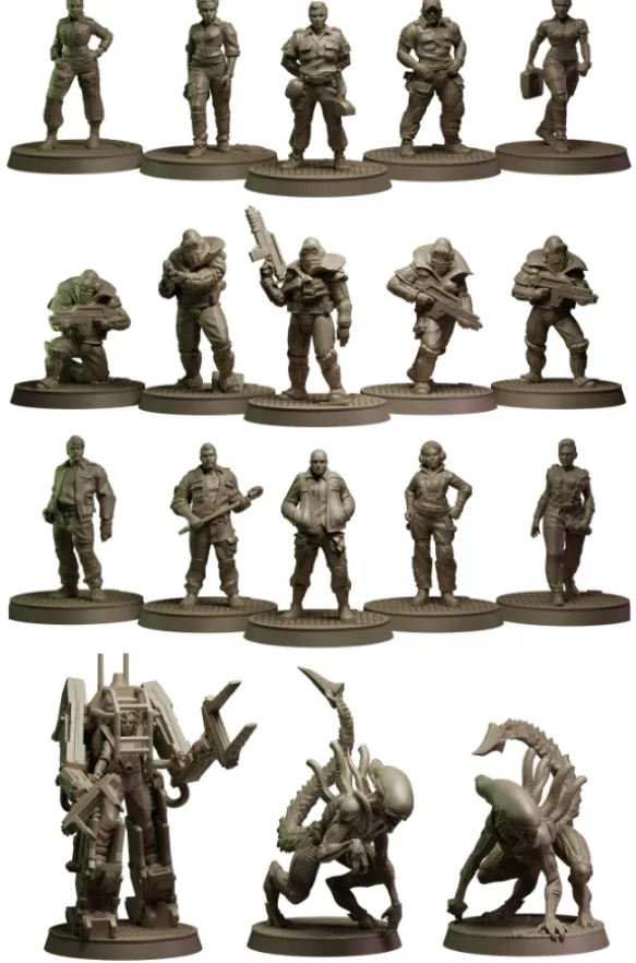 Alien RPG: Miniature Set Rapture Protocol