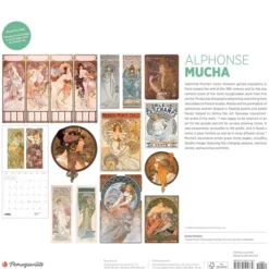 Alphonse Mucha 2027 Wall Calendar
