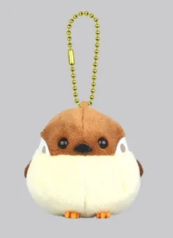 Animals Plush Keychain: Sparrow