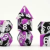 Asexual Flag set of silicone dice