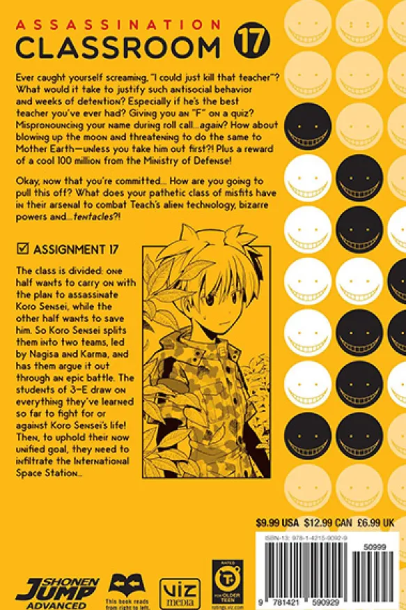 Assassination Classroom Vol 17