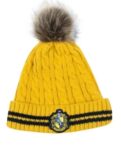 Beanie Pompom Hufflepuff