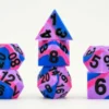 Bisexual Flag set of silicone dice