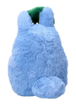 Blue Totoro w/ Leaf Plush Figure 18 cm