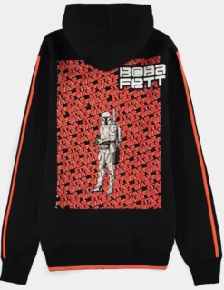 Boba Fett Stripe Zipper Hoodie