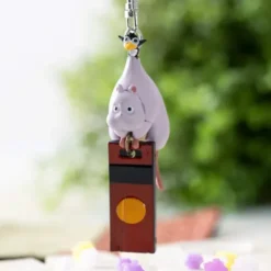 Boh Mouse & Bird 3D Keychain