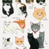 Bookstore Cats Flexi Journal