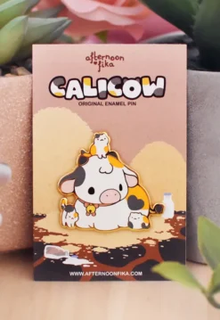 Calicow Enamel Pin Vers. 2