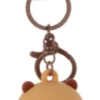 Capybara Heart Keychain