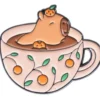 Capybara Tea Pin