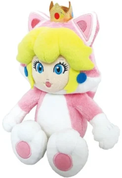 Cat Peach Plush Figure 22 cm