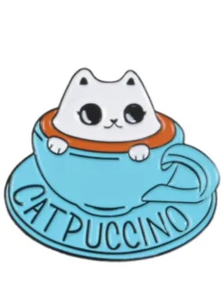 Catpuccino Pin