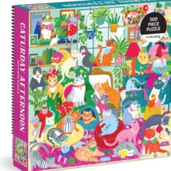 Caturday Afternoon Family Puzzle 500 pcs