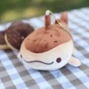 Chocolate Sweet Whaleshark Plush Keychain