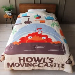 Cook With Calcifer Natsu Comforter 183 x 218 cm