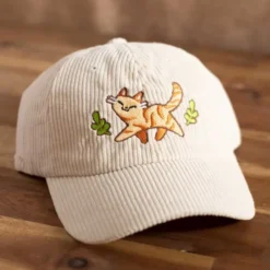 Corduroy Cap - Happy Tabby