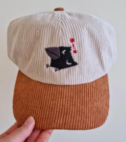 Corduroy Cap Two Colors - Angry Crow