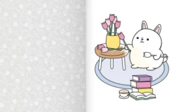 Cozy World Comfy Home: Easy Colouring and Sticker Scene