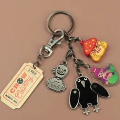 Crow Country Park Keychain