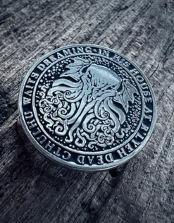 Cthulhu Waits Dreaming In His House Pin