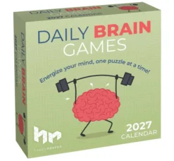 Daily Brain Games 2027 Day-to-Day Calendar