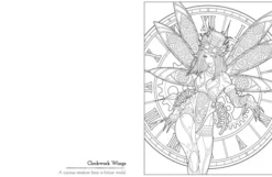 Dark Fairies - A Cursed Colouring Experience