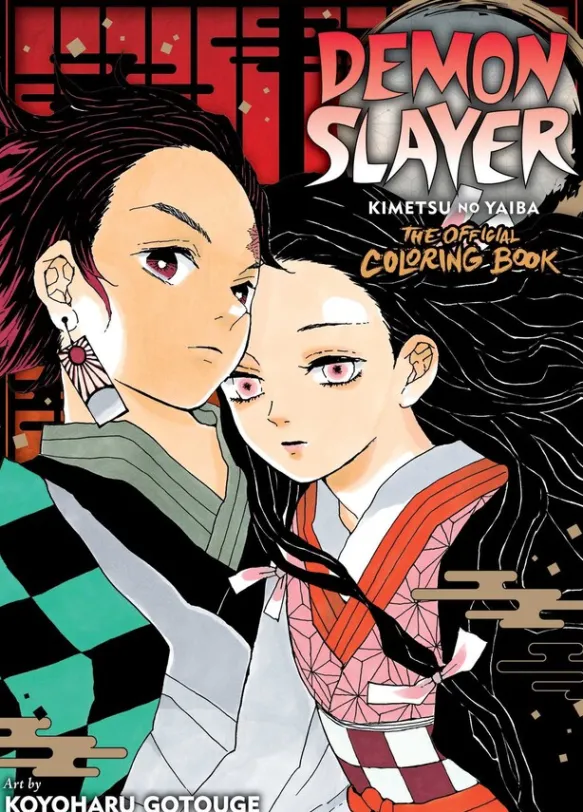 Demon Slayer Kimetsu no Yaiba The Official Coloring Book