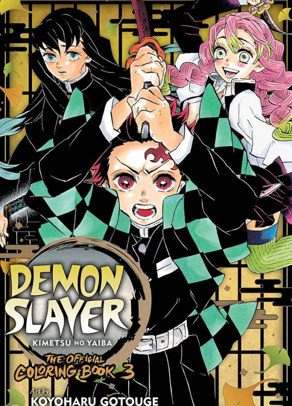 Demon Slayer Kimetsu no Yaiba The Official Coloring Book 3