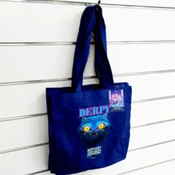 Derpy Navy Blue Tote Bag
