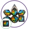 Dice Set - Dragon Eye Thunder