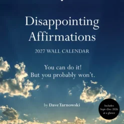 Disappointing Affirmations 2027 Wall Calendar