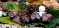 Disas Calling - Set of 7 wooden dice