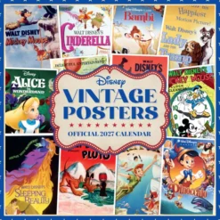 Disney Vintage Posters Official 2027 Calendar