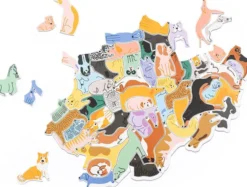 299 Dogs (and a cat) Cluster Puzzle