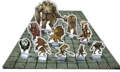 Drakar och Demoner - pappfigurer