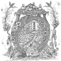 Dream Voyage A Fantasy Colouring Journey