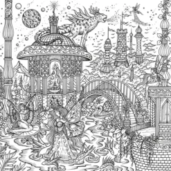 Dream Voyage A Fantasy Colouring Journey