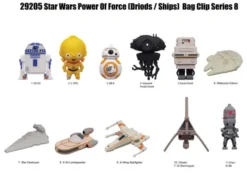Droids & Ships 3D PVC Bag Clips Series 8