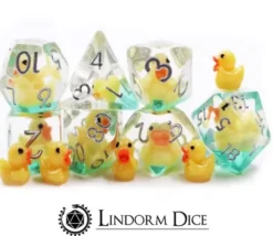 Ducky set of 7 dice