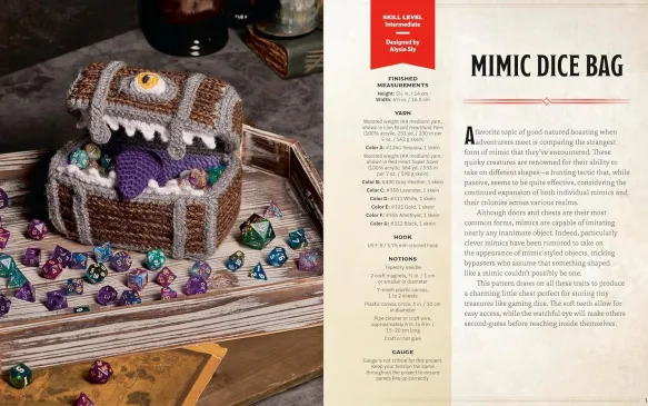 Dungeons & Dragons Crochet - A Book of Many Patterns