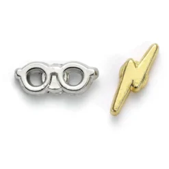 Earrings Lightening Bolt & Glasses