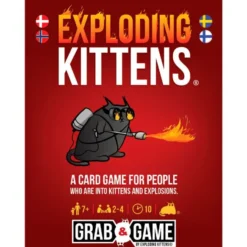 Exploding Kittens Grab & Game Edition