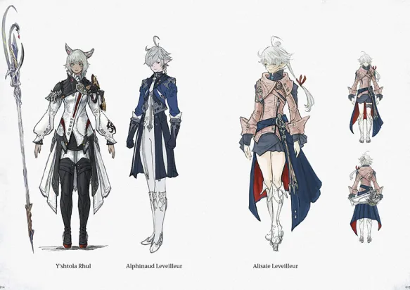 FF XIV: Heavensward The Art of Ishgard The Scars of War Artbook