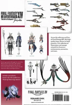 FF XIV: Heavensward The Art of Ishgard The Scars of War Artbook