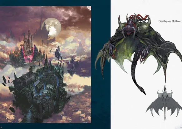 FF XIV: Heavensward The Art of Ishgard The Scars of War Artbook