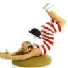 Figur 12 cm resin Dupont i baddräkt