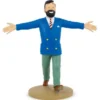 Figur 12 cm resin Haddock i blå kavaj