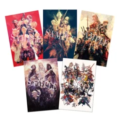 Final Fantasy XIV Postcard Book