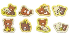 Flake Seal Stickers: Rilakkuma Yellow